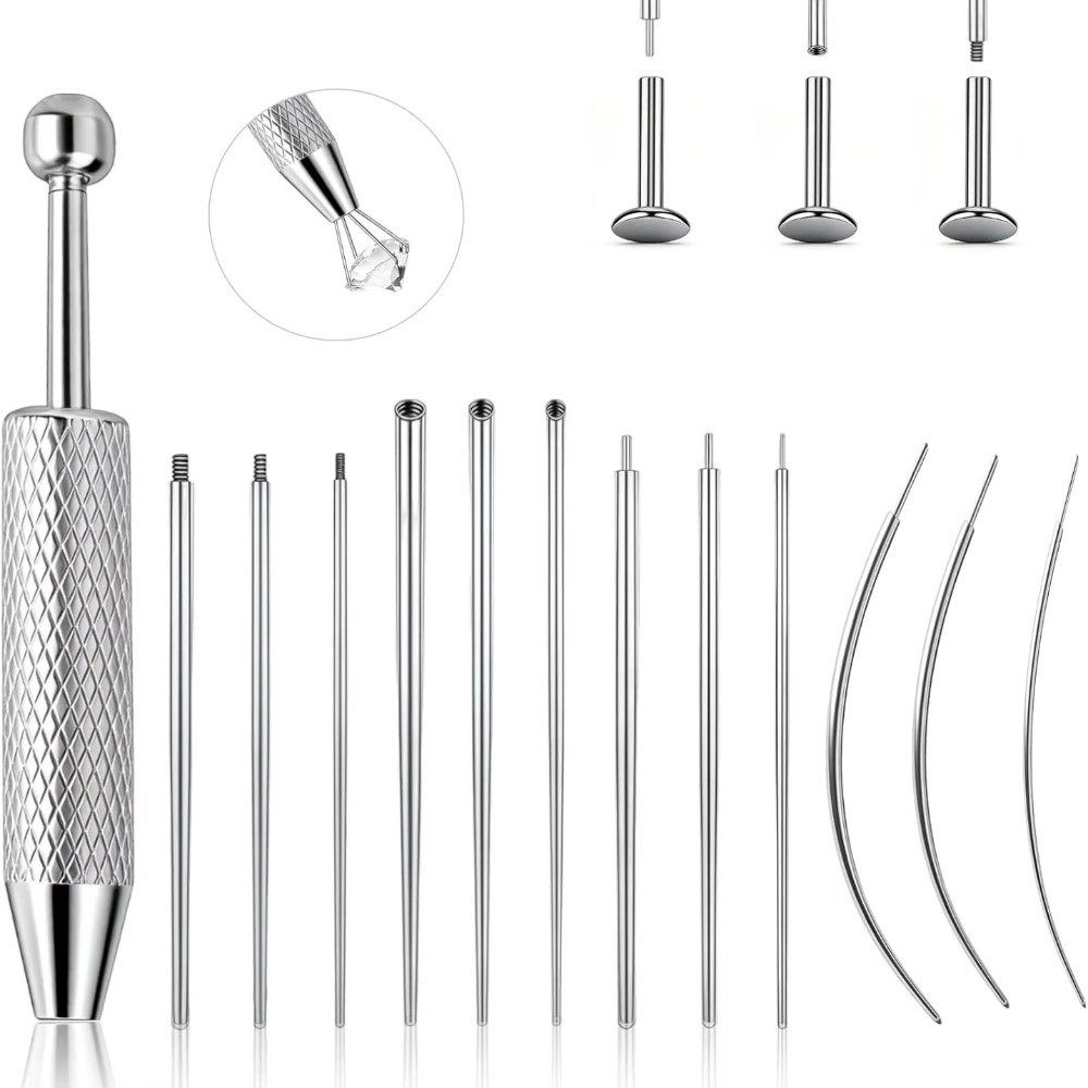 Body Jewelry Tool - Stainless Steel Piercing Taper Tool Professional