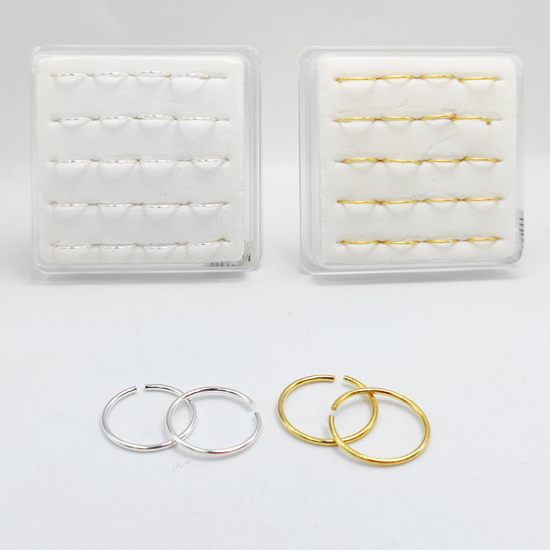 Body Jewelry Ear Piercing - 925 sterling silver Nose Ring Hoop