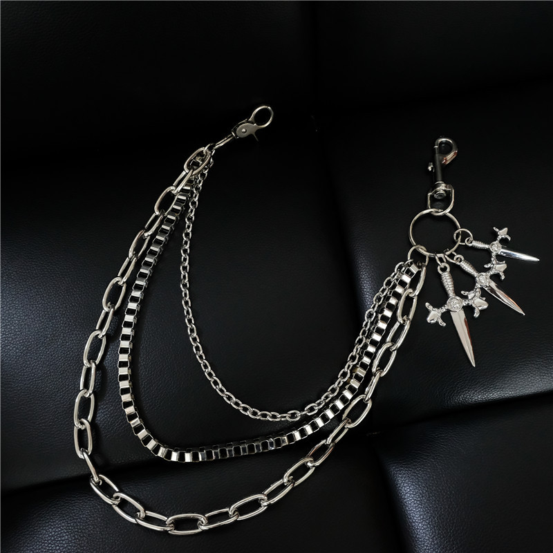 Body Jewelry Manufacturers - Hip-Hop Punk Metal Sword Casual Versatile