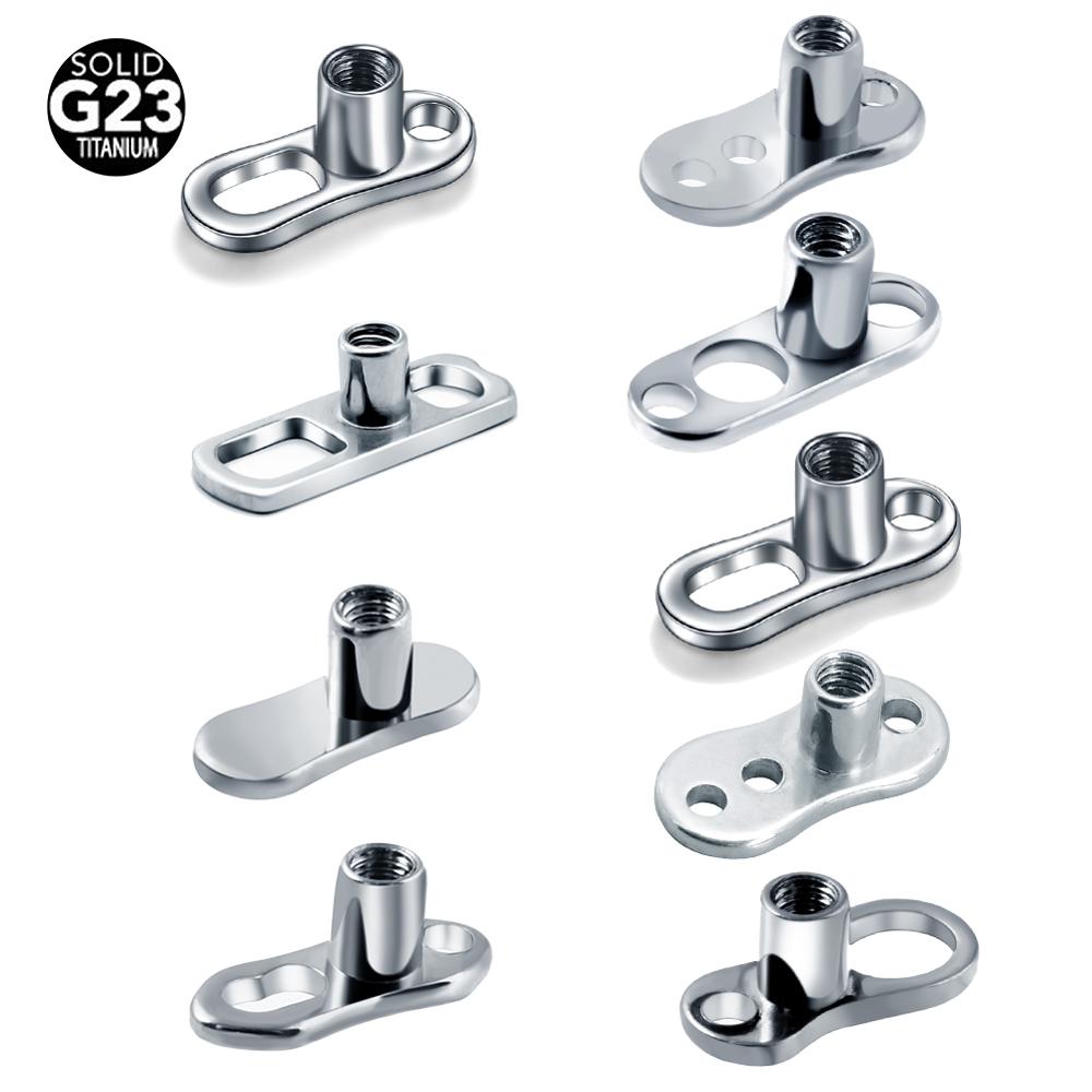 Body Jewelry Dermal - 10pcs/lot G23 Titanium Micro Dermal Piercings