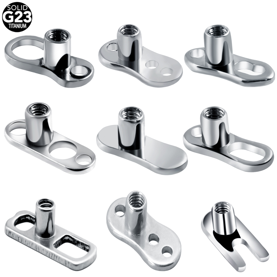 Body Jewelry Dermal - 1PC G23 Titanium Piercings Micro Dermal