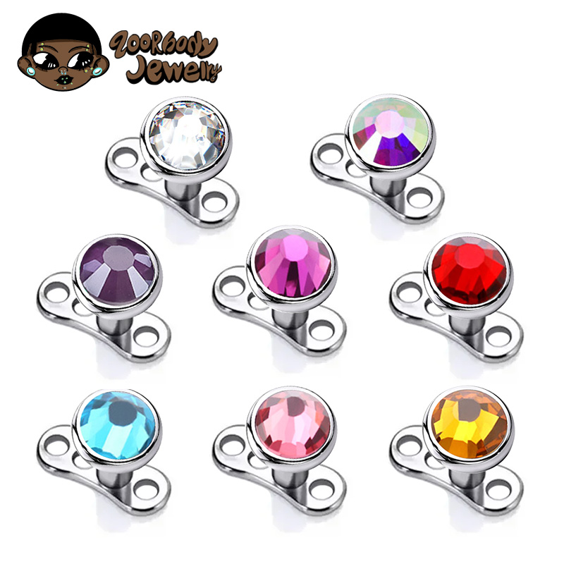 Body Jewelry Dermal - G23 Titanium Piercing Micro Dermal Anchor