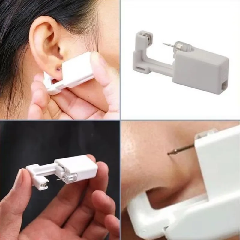 Safety Ear Piercing Gun Kit Wo - Body Jewelry Tool recension och pris
