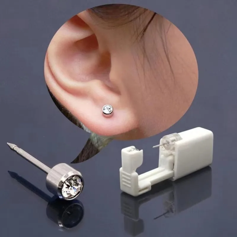 Safety Ear Piercing Gun Kit Wo - Body Jewelry Tool recension och pris