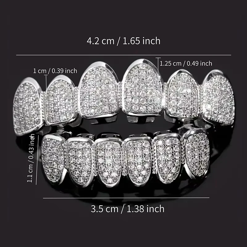 Punk Hip Hop - Unisex Silver/G - Body Jewelry Tool recension och pris