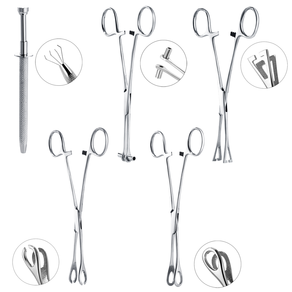 1PC Professional Surgical Stee - Body Jewelry Ring Opening Pliers recension och pris