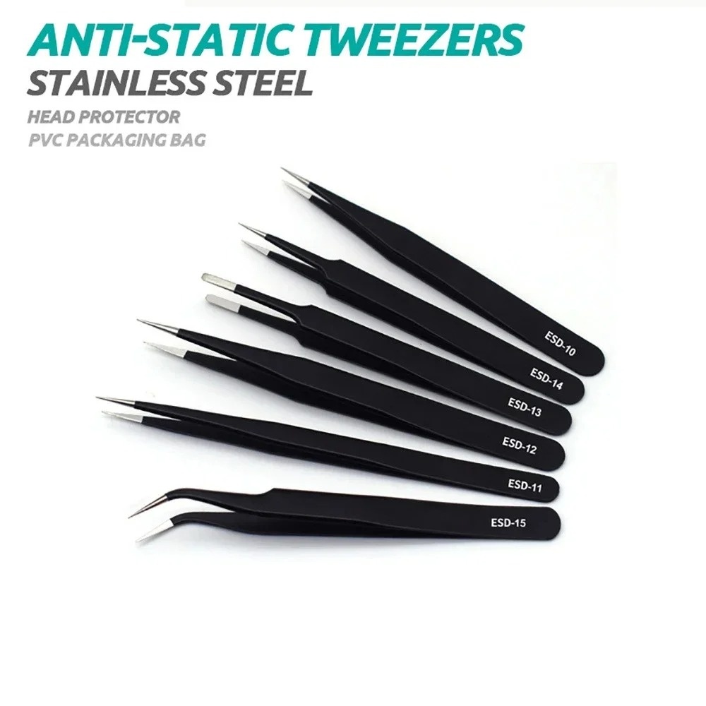 6pcs Stainless Steel Anti-stat - Body Jewelry Tool recension och pris