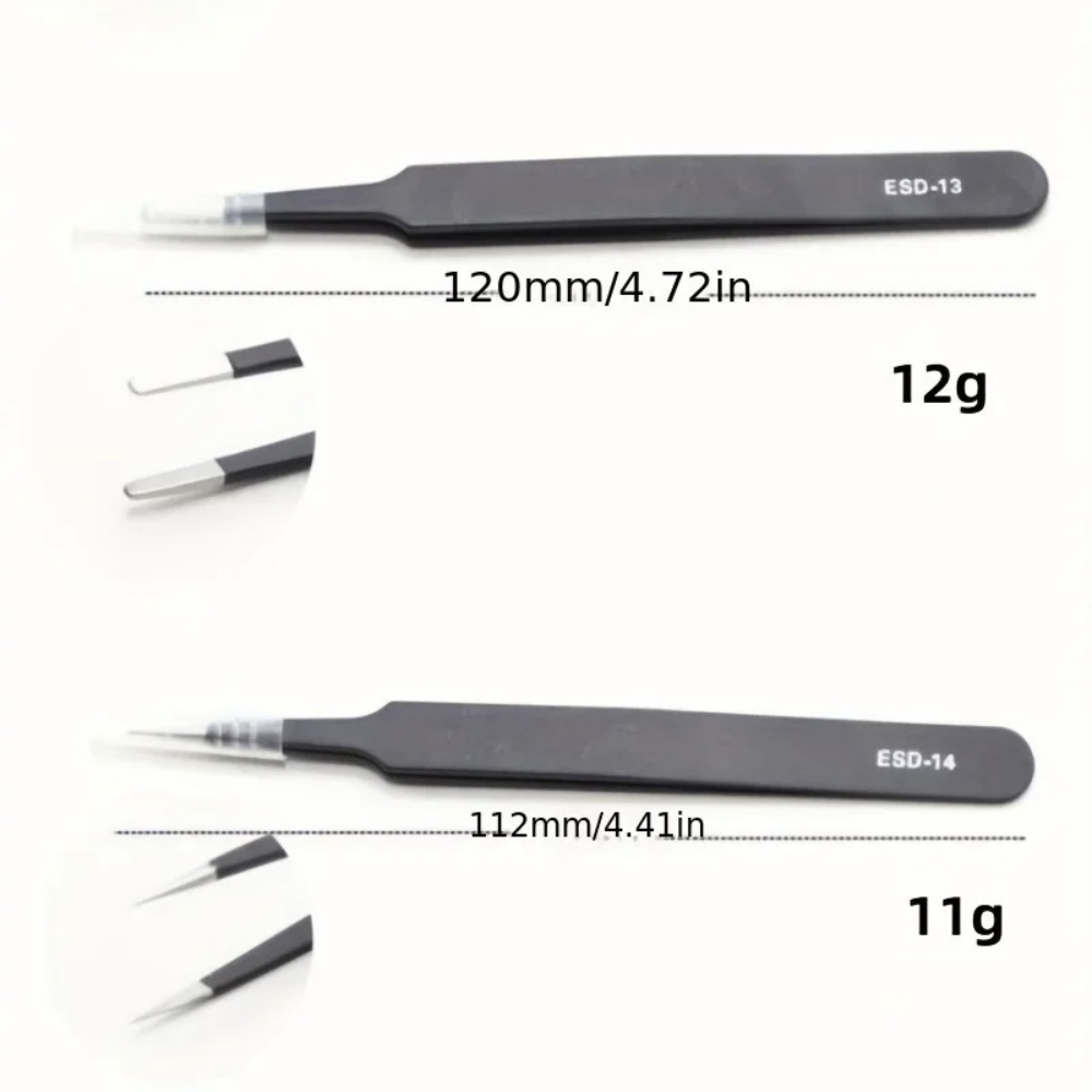 6pcs Stainless Steel Anti-stat - Body Jewelry Tool recension och pris