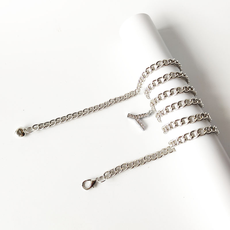 Custom Rhinestone Letters Baby - Body Jewelry Chain recension och pris