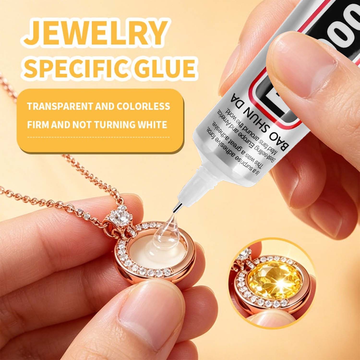 15PCS 15mL B-7000 Glue Clear A - Body Jewelry Tool recension och pris