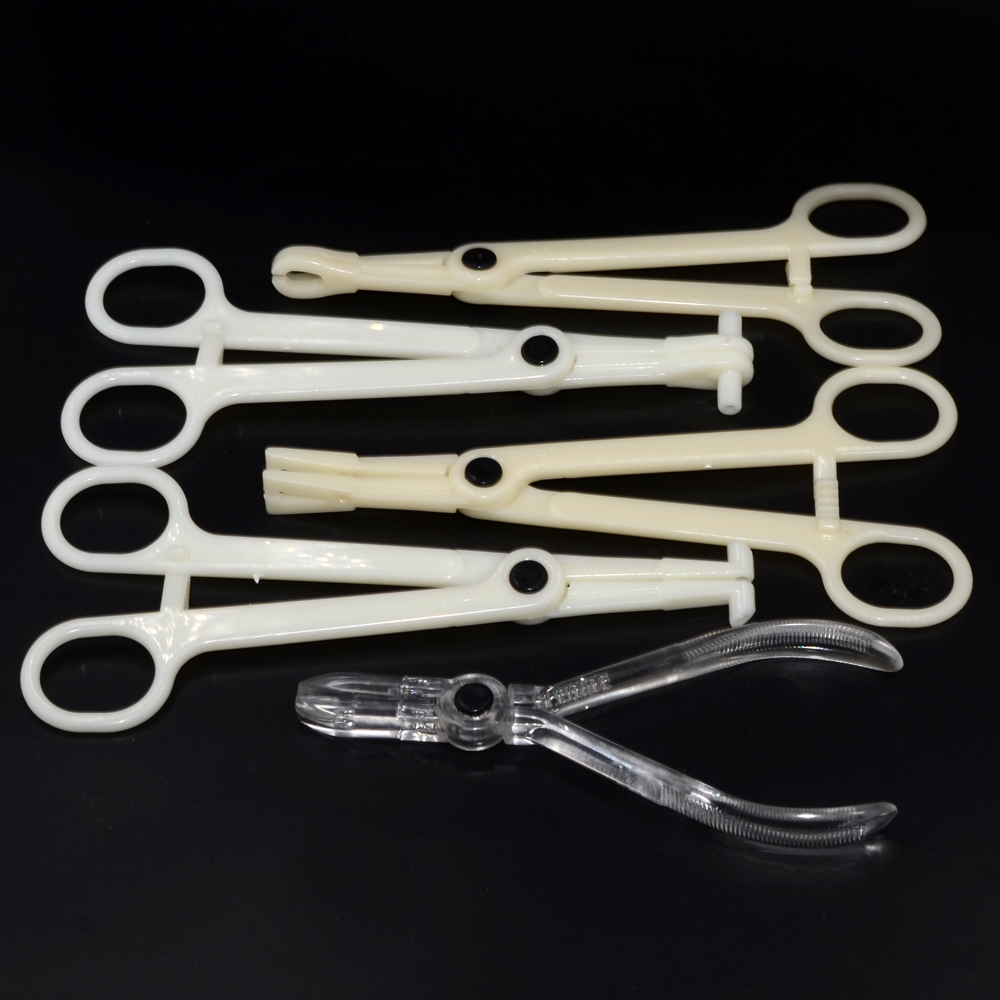 1PC Acrylic Piercing Clamp Ear - Body Jewelry Ring Opening Pliers recension och pris