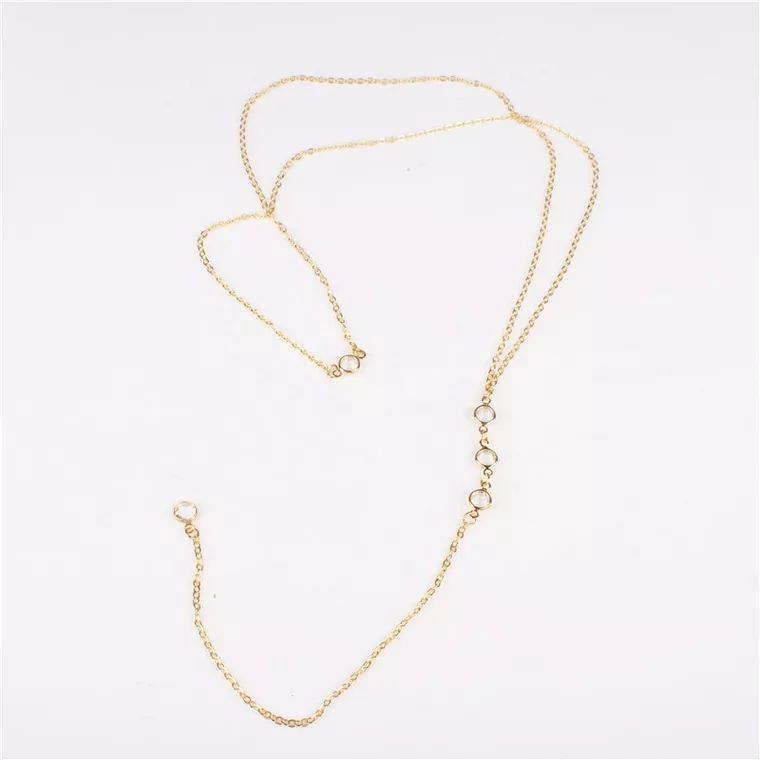 New Rhinestone Sexy Women's Ba - Body Jewelry Chain recension och pris