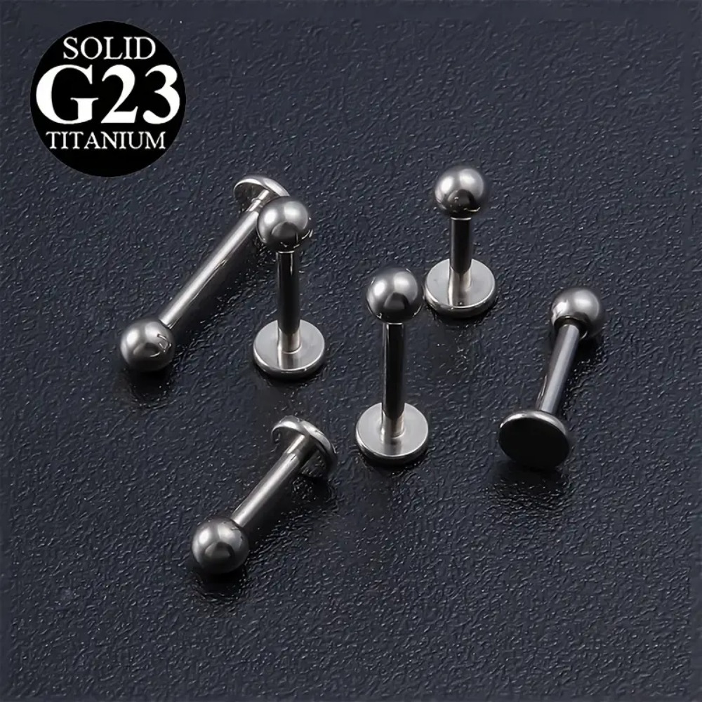 10pcs G23 Titanium Internally  - Body Jewelry Internally Threaded recension och pris