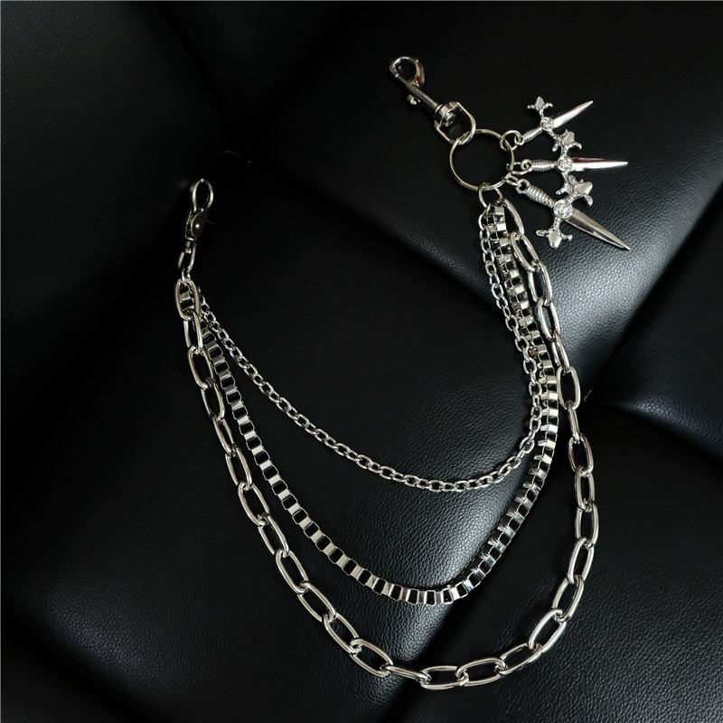 Hip-Hop Punk Metal Sword Casua - Body Jewelry Manufacturers recension och pris