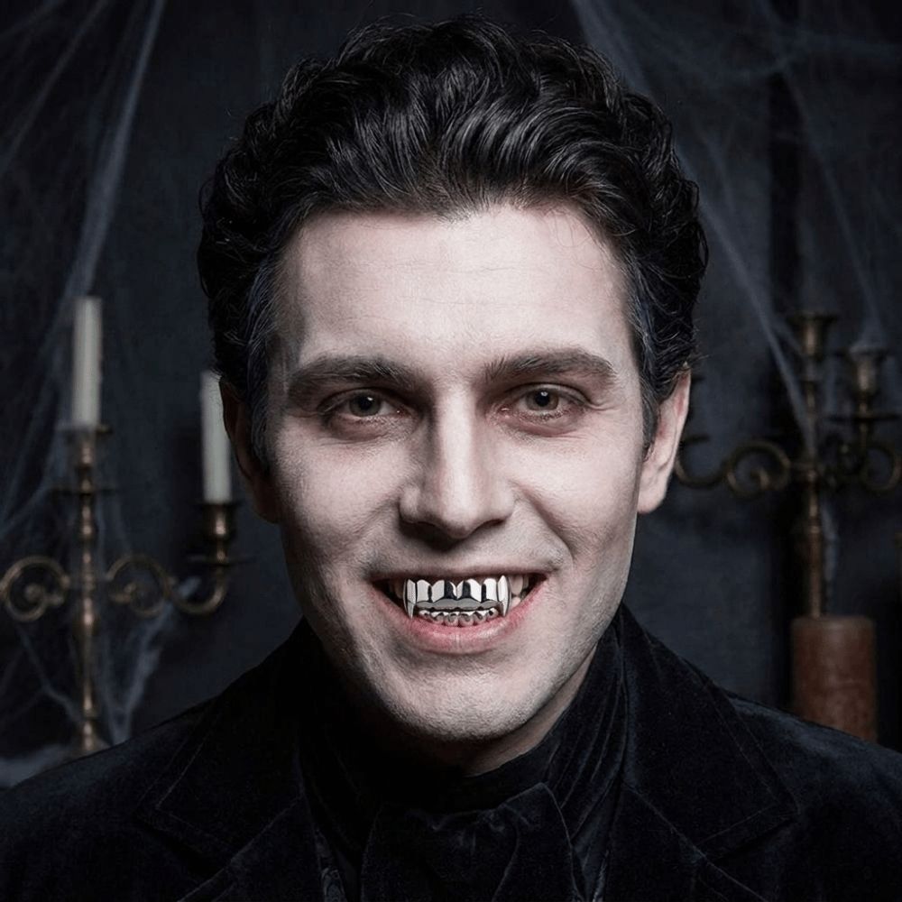 New Top Bottom Set Teeth Grill - Body Jewelry Unique recension och pris