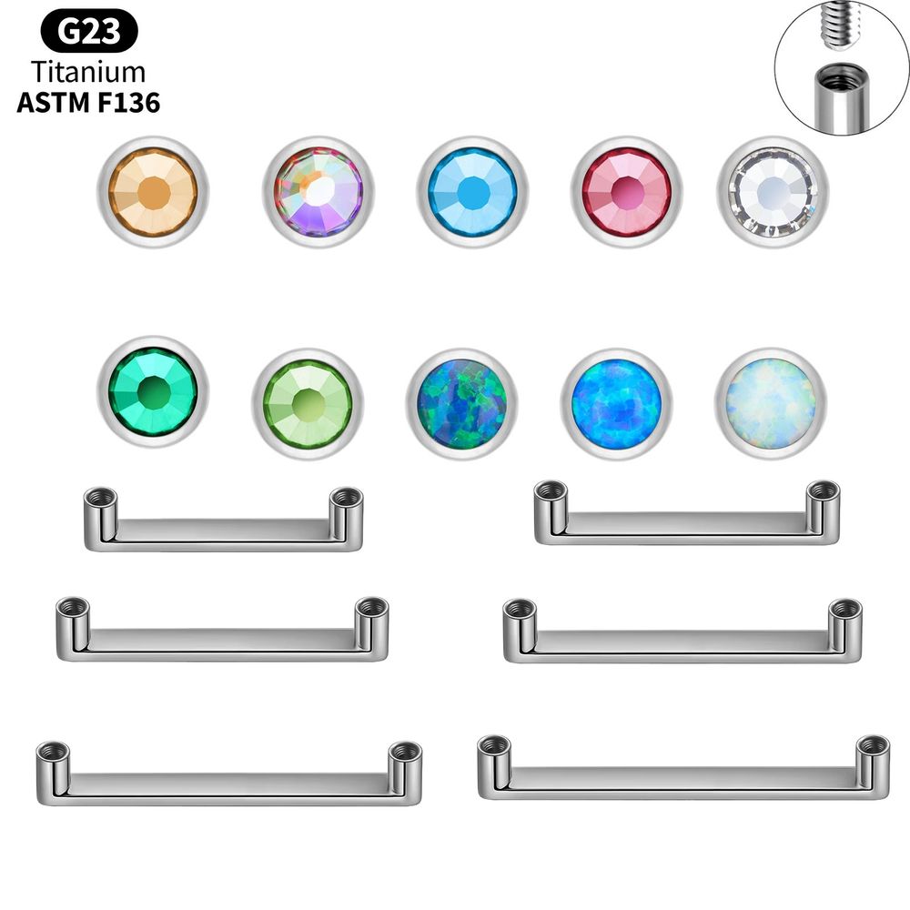 ASTM F136 Titanium Dermal Anch - Body Jewelry Dermal recension och pris