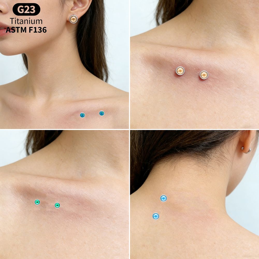 ASTM F136 Titanium Dermal Anch - Body Jewelry Dermal recension och pris