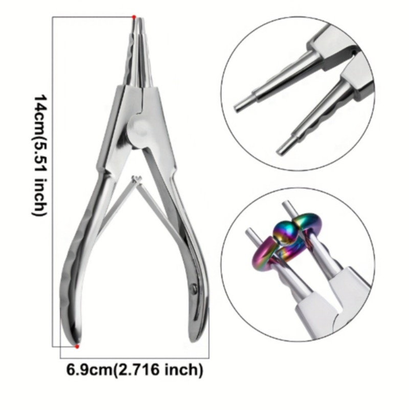 Stainless Steel Body Piercing  - Body Jewelry Ring Opening Pliers recension och pris