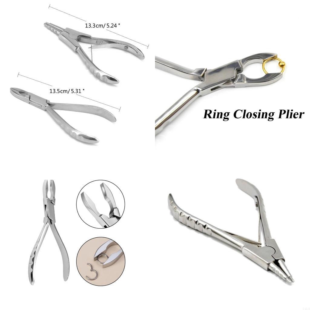 U4LA Stainless Steel Piercing  - Body Jewelry Ring Opening Pliers recension och pris