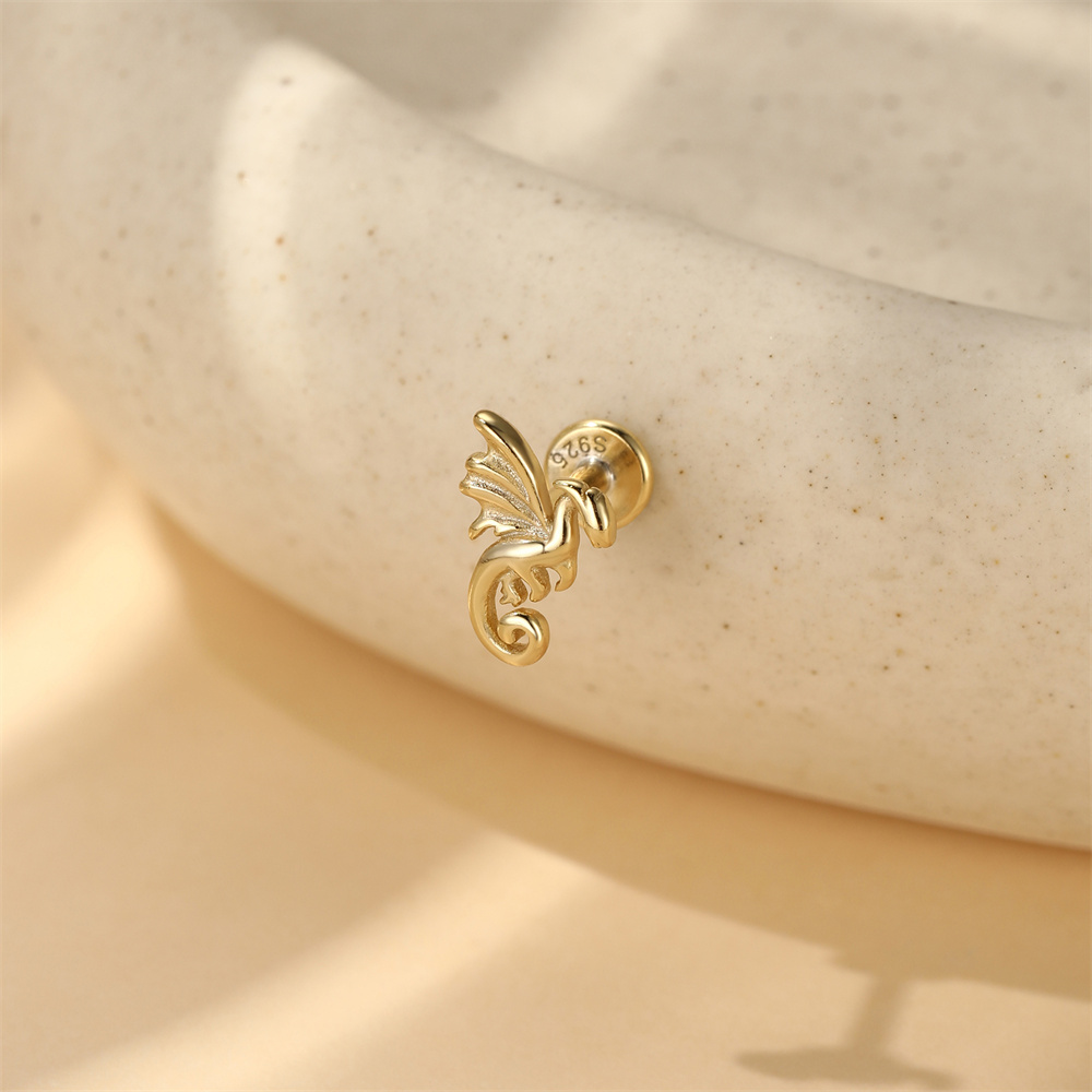 CANNER 925 Sterling Silver Fly - Body Jewelry Ear Piercing recension och pris