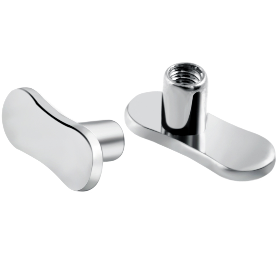 1PC G23 Titanium Piercings Mic - Body Jewelry Dermal recension och pris