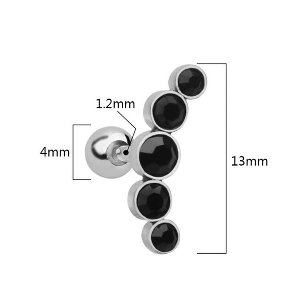 1Pcs Fashion 16G Stainless Ste - Body Jewelry Ear Piercing recension och pris