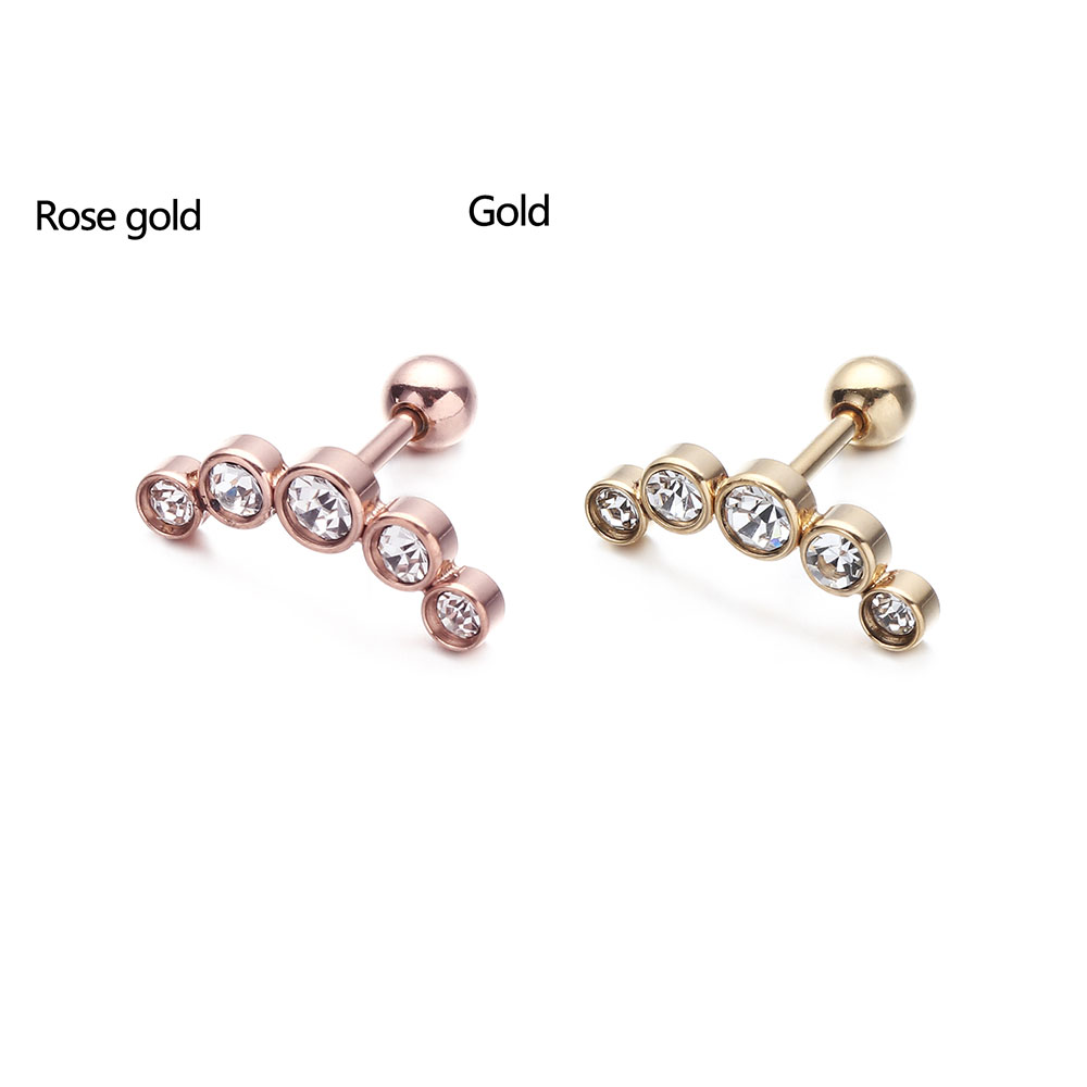 1Pcs Fashion 16G Stainless Ste - Body Jewelry Ear Piercing recension och pris