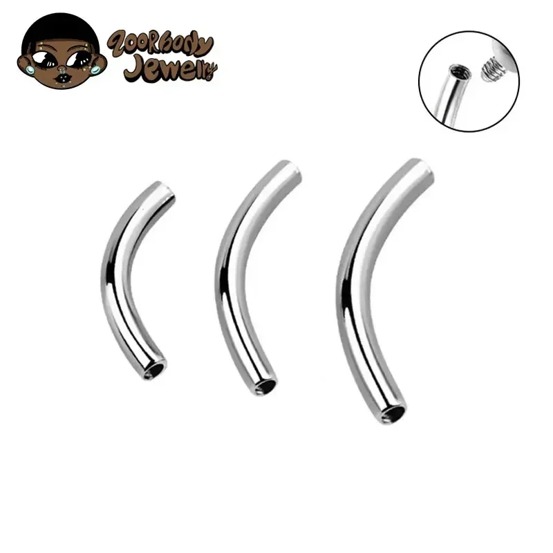 10 Pcs/Lot ASTM F136 Titanium  - Body Jewelry Internally Threaded recension och pris