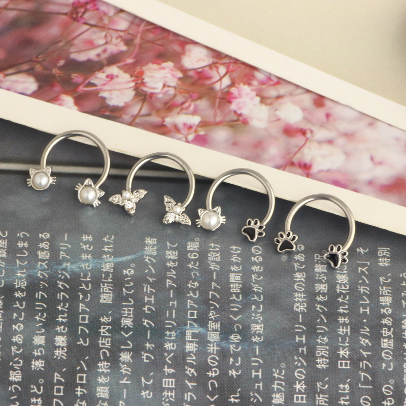 16G Septum Ring Daith Piercing - Body Jewelry Ear Piercing recension och pris