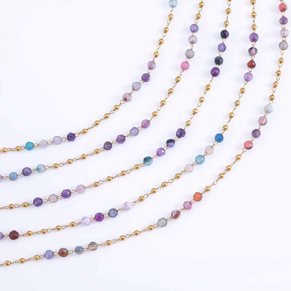 0.5M 1M Stainless Steel Colore - Body Jewelry Chain recension och pris
