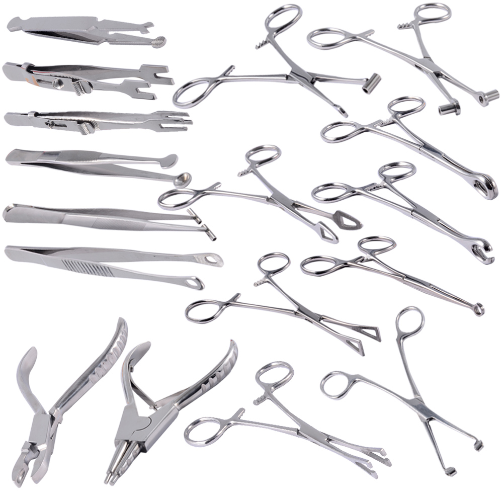 1PC Professional Surgical Stee - Body Jewelry Ring Opening Pliers recension och pris