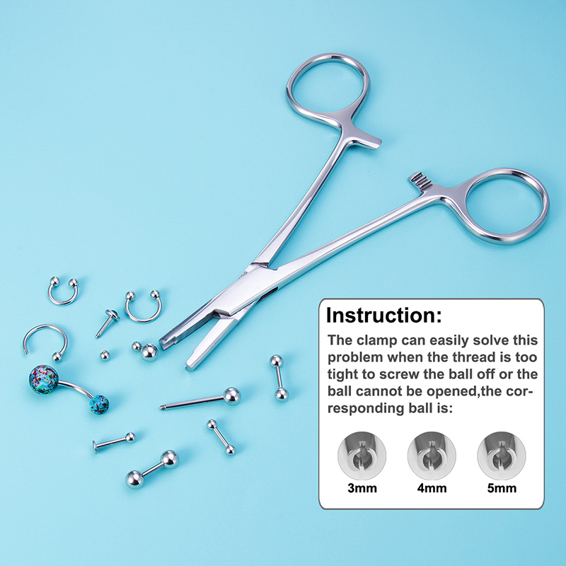 1pc Surgical Steel Body Pierci - Body Jewelry Ring Opening Pliers recension och pris