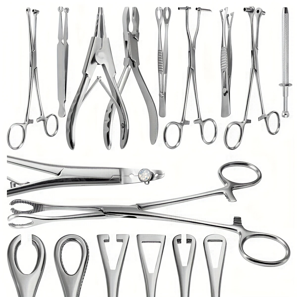 Body Piercing Tool Needle Pipe - Body Jewelry Ring Opening Pliers recension och pris