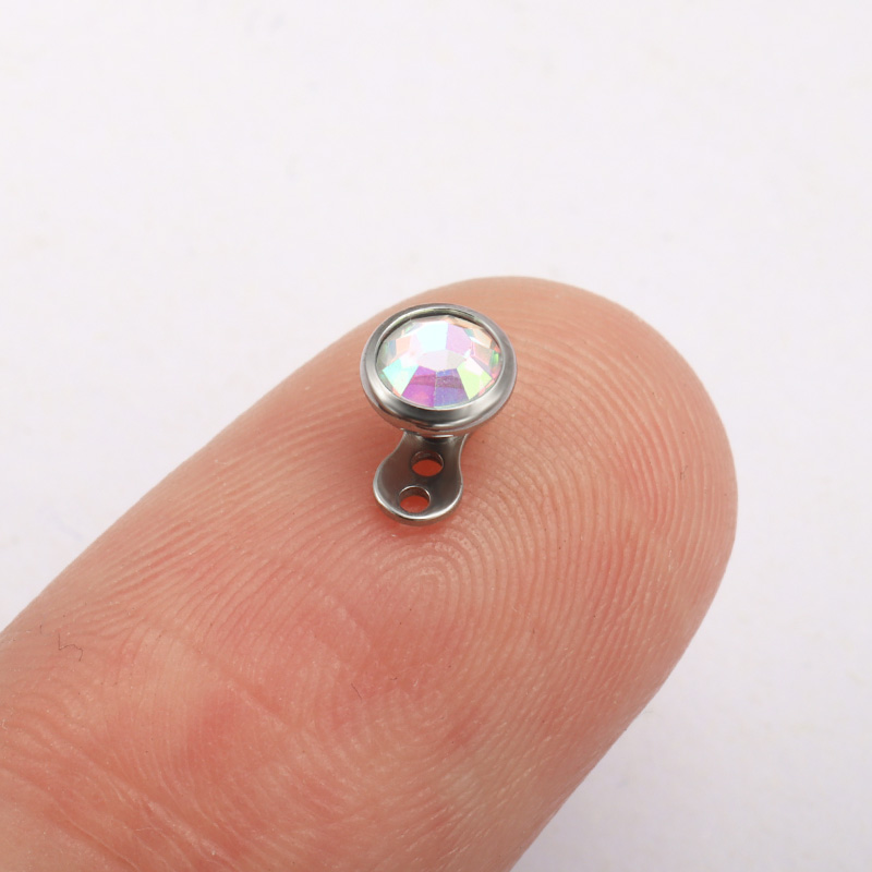 G23 Titanium Piercing Micro De - Body Jewelry Dermal recension och pris