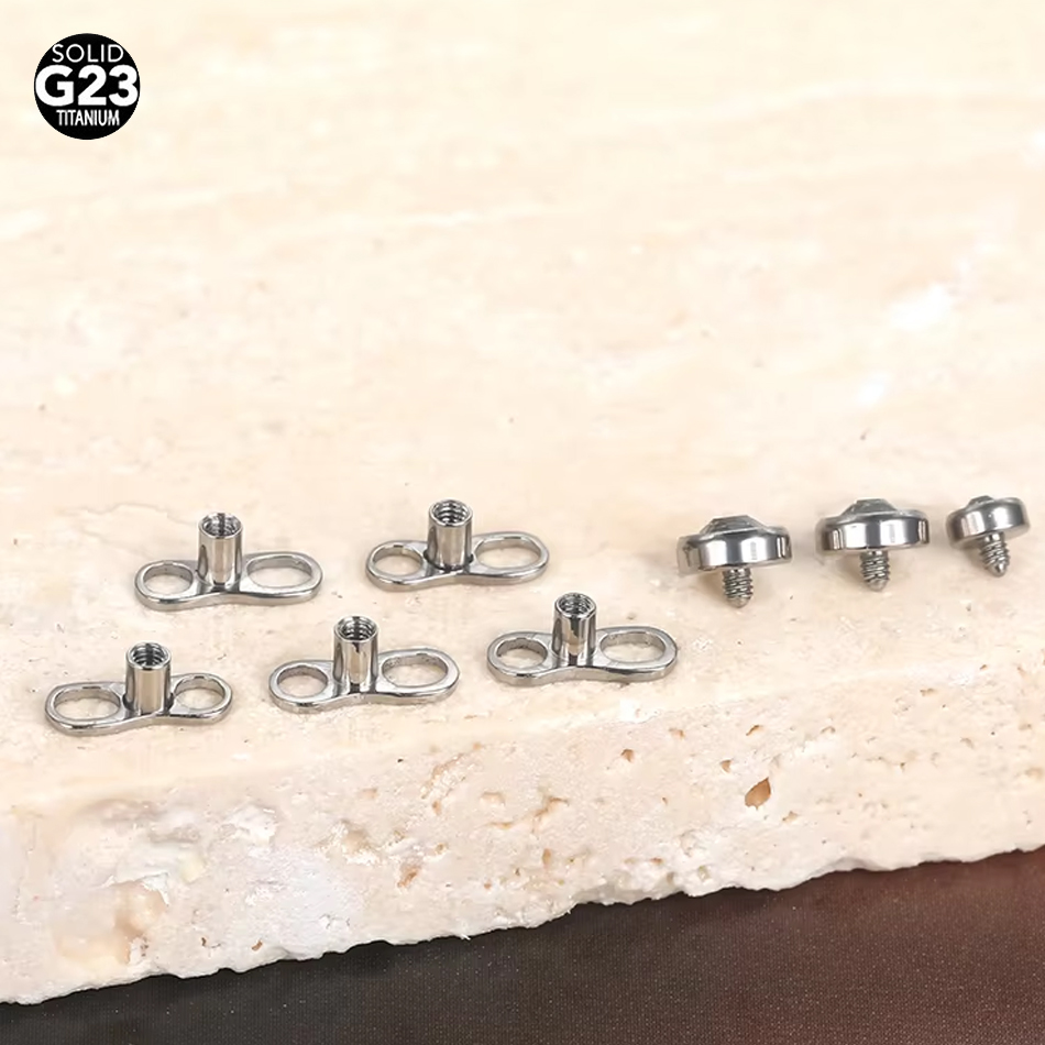 1Pc/5Pcs Titanium Micro Dermal - Body Jewelry Dermal recension och pris
