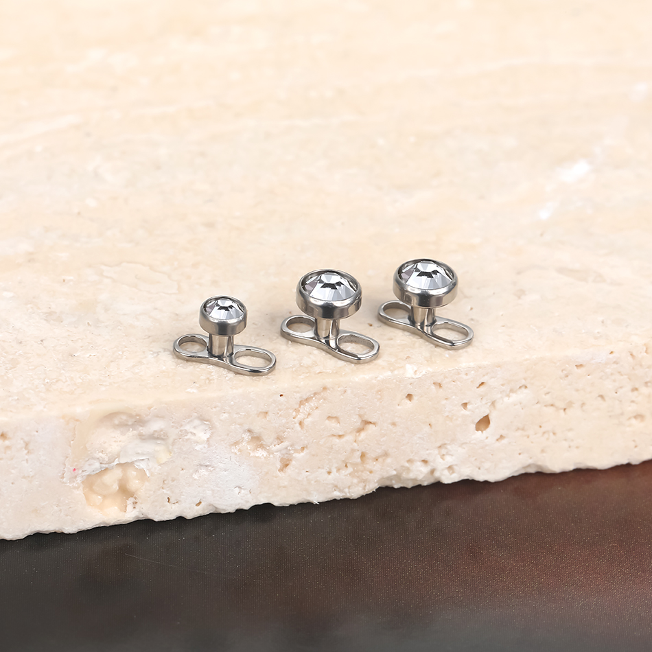 1Pc/5Pcs Titanium Micro Dermal - Body Jewelry Dermal recension och pris