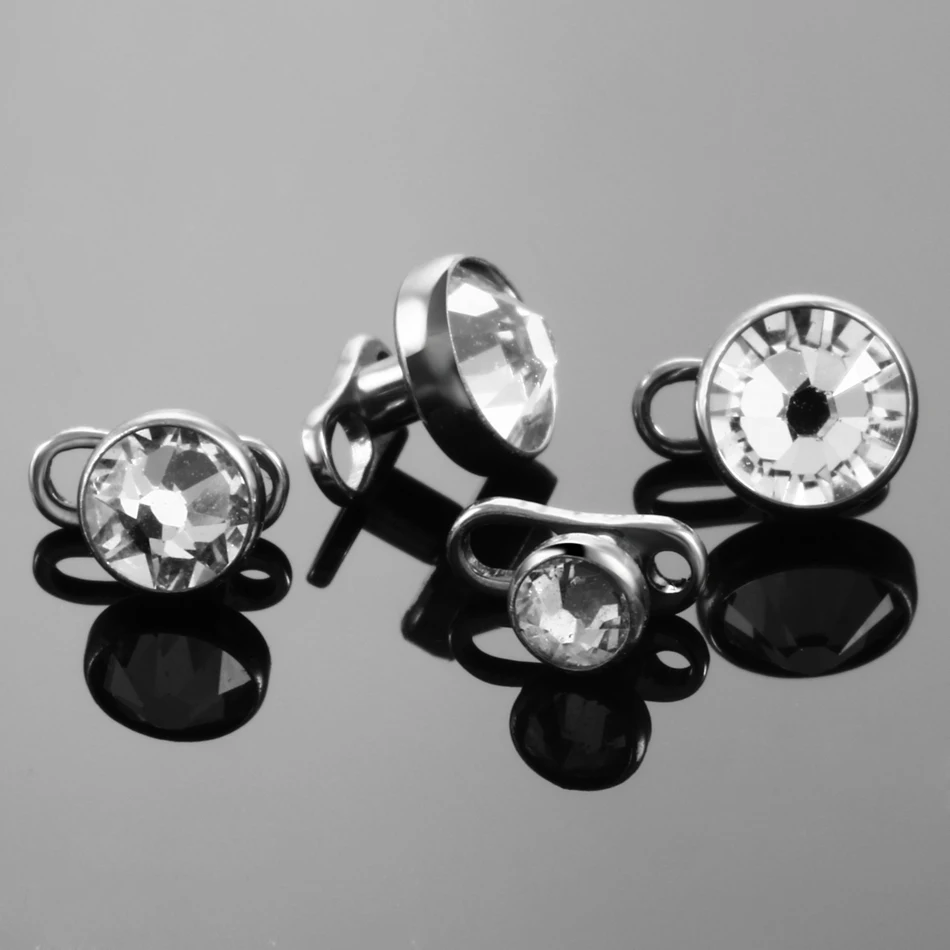 1Pc/5Pcs Titanium Micro Dermal - Body Jewelry Dermal recension och pris