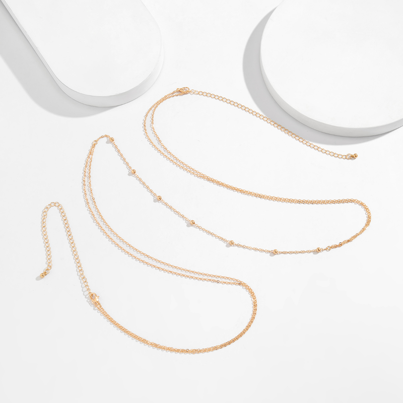 Simple Cross Chest Breast Bell - Body Jewelry Chain recension och pris