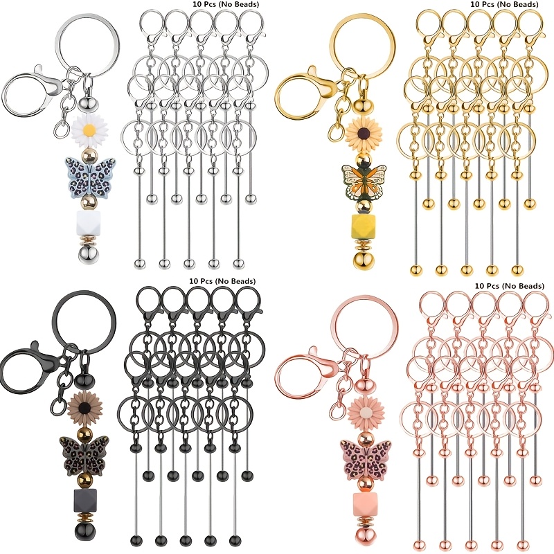10pcs DIY Unique Blank Beaded  - Body Jewelry Unique recension och pris