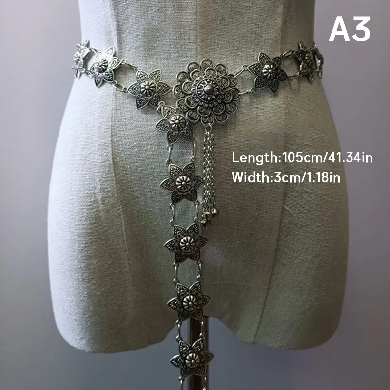 1PC Metal Thailand Waist Chain - Body Jewelry Chain recension och pris