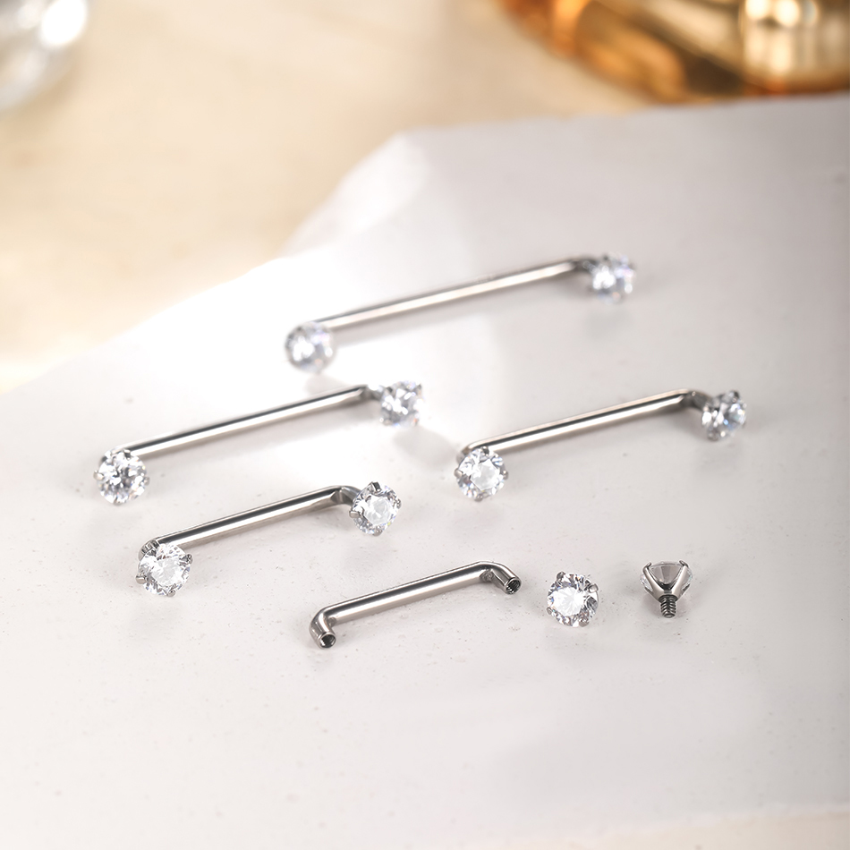 10Pcs/set G23 Titanium Surface - Body Jewelry Dermal recension och pris