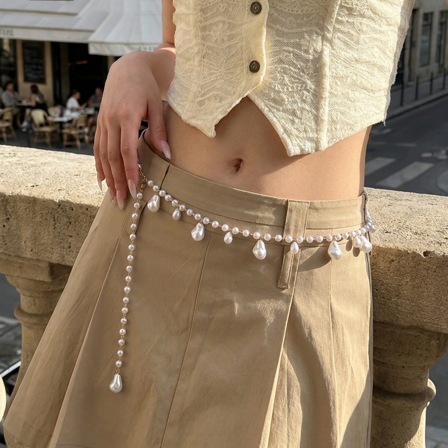 Luxurious French Style Double  - Body Jewelry Unique recension och pris